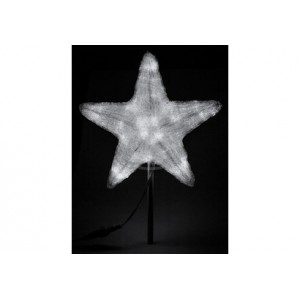 Акриловая светодиодная макушка "ЗВЕЗДА" 80 см Акриловая светодиодная макушка "ЗВЕЗДА" 80 см