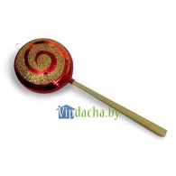 Новогодняя игрушка Леденец на палочке Новогодняя игрушка Леденец на палочке