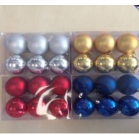 Набор шаров для елки 6 см