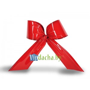 Украшение новогоднее Бант красный