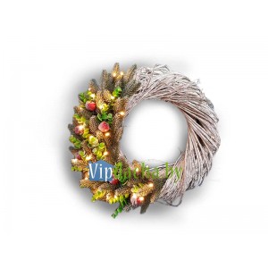 Венок декорированный с лозой Венок декорированный с лозой