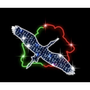 2D Панель "Аист символ Беларуси" 2D Панель "Аист символ Беларуси"