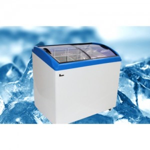 Морозильный ларь с гнутым стеклом JUKA M300S б/у Морозильный ларь с гнутым стеклом JUKA M300S б/у