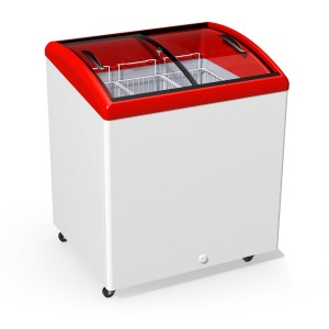 Морозильный ларь с гнутым стеклом JUKA M200S б/у Морозильный ларь с гнутым стеклом JUKA M200S б/у