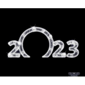Арка световая "2023"
