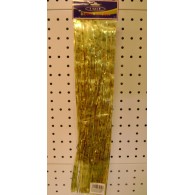 Дождик 17177018 золото матовый+снежинки 48*50см Дождик 17177018 золото матовый+снежинки 48*50см