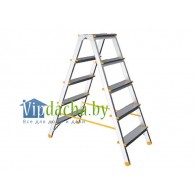 Лестница-стремянка алюм. двухсторонняя 121 см 6 ступ., 4,04 кг (до 120 кг) iTOSS Eurostyl (2926)