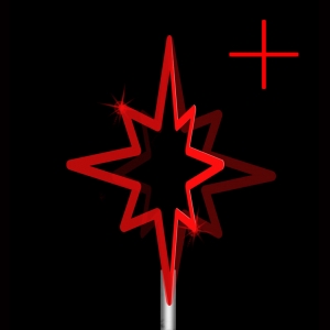 Верхушка-звезда из дюралайта Z2 без нити Верхушка-звезда из дюралайта Z2 без нити