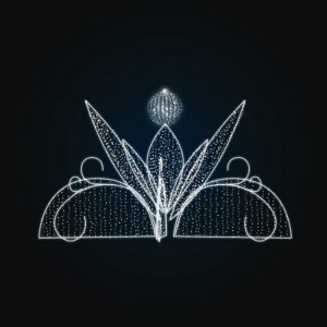 Светодиодная конструкция фонтан «Кувшинка» 