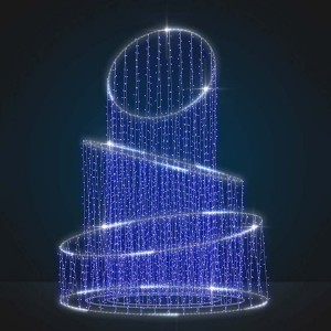 Светодиодная конструкция фонтан «Журчание» модель 1