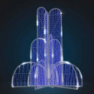 Светодиодная конструкция фонтан «Каскад» модель 1