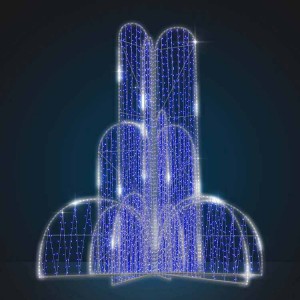 Светодиодная конструкция фонтан «Каскад» модель 1