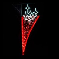 Светодиодная консоль «Звездный мотив» красный Светодиодная консоль «Звездный мотив» красный