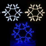 Светодиодная снежинка модель 10