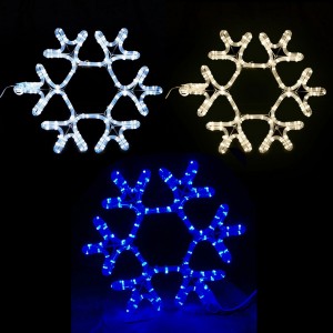 Светодиодная снежинка модель 10