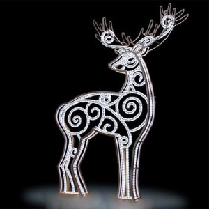 2D фигура Олень 2D фигура Олень