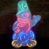 2D/3D Игрушка светодиодная "Новогодний снеговик" 2D/3D Игрушка светодиодная "Новогодний снеговик"