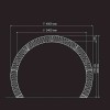 3D Светодиодная арка 5