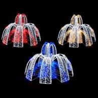 3D Светодиодная каркасная фигура «Фонтан»