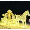 3D Светодиодная каркасная фигура «Карета» модель 2