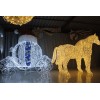 3D Светодиодная каркасная фигура «Карета» модель 2