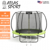 Батут Atlas Sport 252 см (8ft) MASTER с внутренней сеткой и лестницей BLUE Батут Atlas Sport 252 см (8ft) MASTER с внутренней сеткой и лестницей BLUE