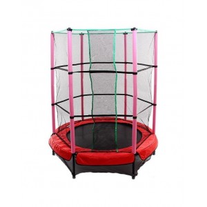 Батут c сеткой безопасности, 55 дюймов (140см), KD55 Батут c сеткой безопасности, 55 дюймов (140см), KD55