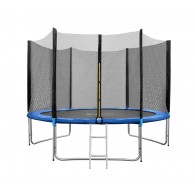 Батут FunFit 312 см - 10ft PRO (Усиленные опоры) с внешней сеткой и металлической лестницей Батут FunFit 312 см - 10ft PRO (Усиленные опоры) с внешней сеткой и металлической лестницей