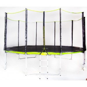 Батут Fitness Trampoline GREEN 14 FT Extreme Батут Fitness Trampoline GREEN 14 FT Extreme