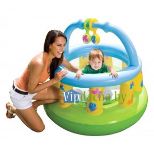 Манеж надувной, Soft-Sides Lil Baby, Intex 48474NP Манеж надувной, Soft-Sides Lil Baby, Intex 48474NP