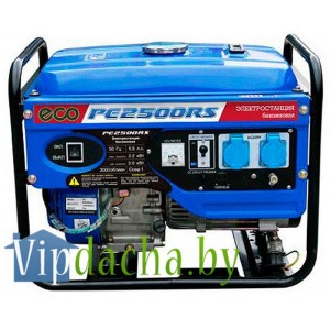Электростанция бенз. ECO PE2500RS (2.2 кВт, 230 В, бак 15.0 л, вес 38 кг)