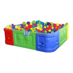 Бассейн квадратный для шариков, Sundays QC-10004 Бассейн квадратный для шариков, Sundays QC-10004