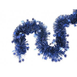 Елочная со снежинками 100 мм длина 6 м
