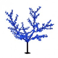 Светодиодное дерево "Сакура", высота 2,4м, диаметр кроны  2,0м, синие светодиоды, IP 65, понижающий трансформатор в комплекте, NEON-NIGHT